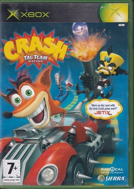 Crash Tag Team Racing - XBOX - (B Grade) (Used) (Eng)
