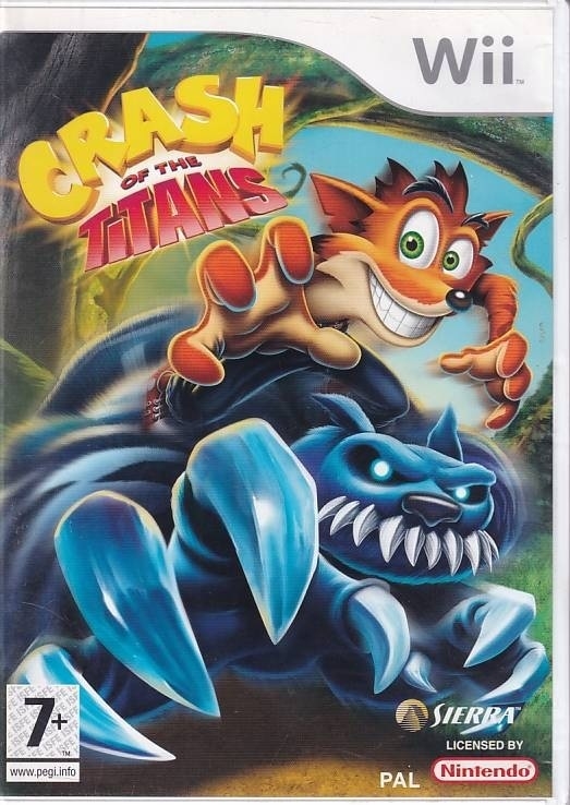 Crash of the Titans - Nordic Version - Wii (B Grade) (Used) (Eng) 