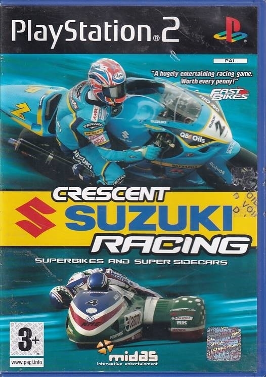 Crescent Suzuki Racing Superbikes and Super Sidecars - PS2 (B Grade) (Used) (eng)