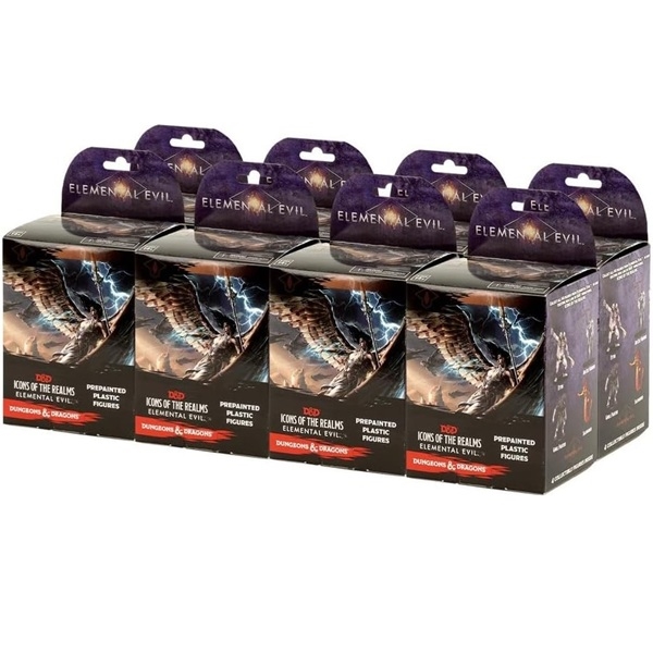 D&D Icons of the Realms - Elemental Evil - Booster Brick (8 pcs)
