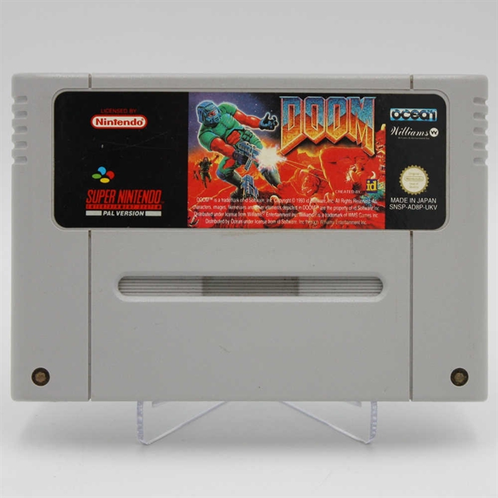 DOOM - SNES - Cartridge - (UKV) (ENG) (A Grade) (Used)