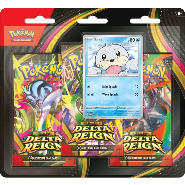 Delta Reign - 3-Pack Blister - Seel - Pokemon TCG (ENG)
