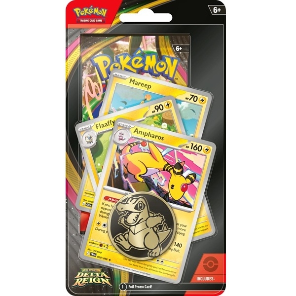 Delta Reign - Premium Checklane Blister - Ampharos Line - Pokemon TCG (ENG)