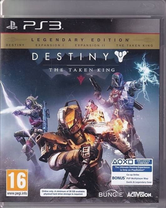 Destiny The Taken King - Legendary Edition - PS3 (B Grade) (Used) (Eng)