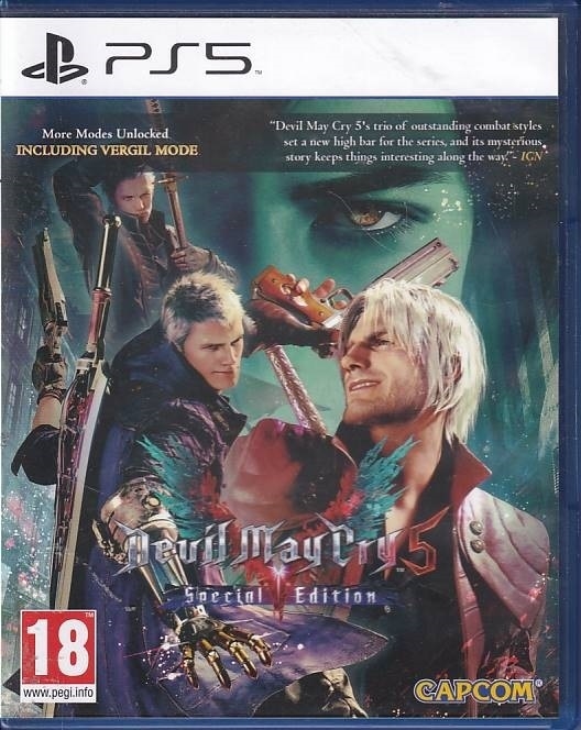 Devil May Cry 5 Special Edition - PS5 (A Grade) (Used) (eng)