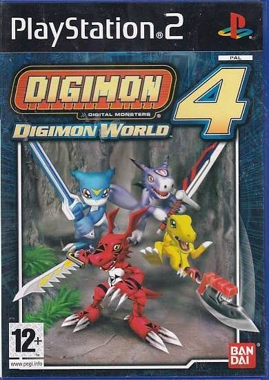 Digimon World 4 - PS2 (Genbrug)