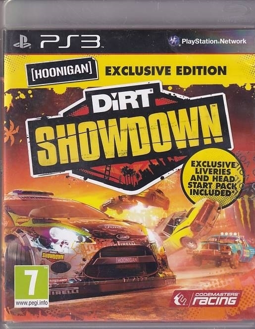 Dirt Showdown Hoonigan Exclusive Edition - PS3 (B Grade) (Gebraucht) (Eng)