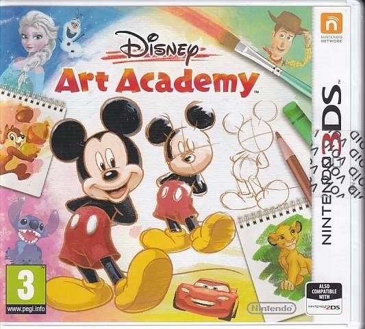 Disney Art Academy - Nintendo 3DS (A Grade) (Used) (eng)