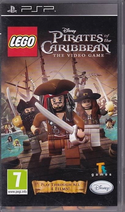 Disney Lego Pirates of The Caribbean The Video Game - PSP (B Grade) (Used) (Eng)
