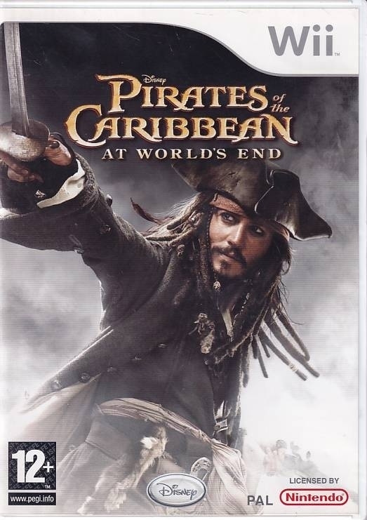  Disney Pirates of the Caribbean At Worlds End - Nintendo Wii - (B Grade) (Used) (Eng)
