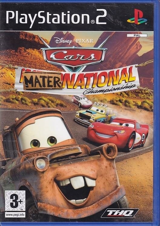 Disney Pixar Cars Mater-National Championship - PS2 (B Grade) (Genbrug)