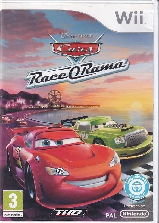 Disney Pixar Cars Race O Rama - Nintendo Wii (B Grade) (Used)