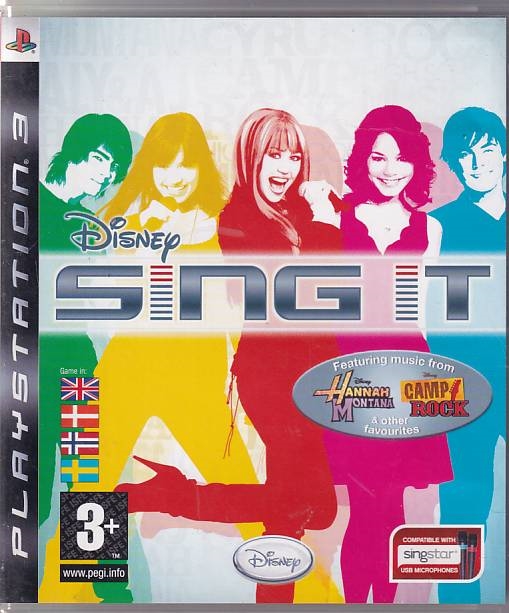 Disney Sing It - PS3 (B Grade) (Used) (Nordic/Eng)