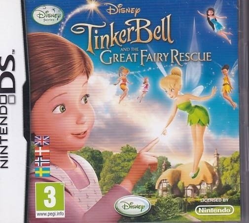 Disney Tinkerbell and the Great Fairy Rescue - Nintendo DS (A Grade) (Used) (Eng)