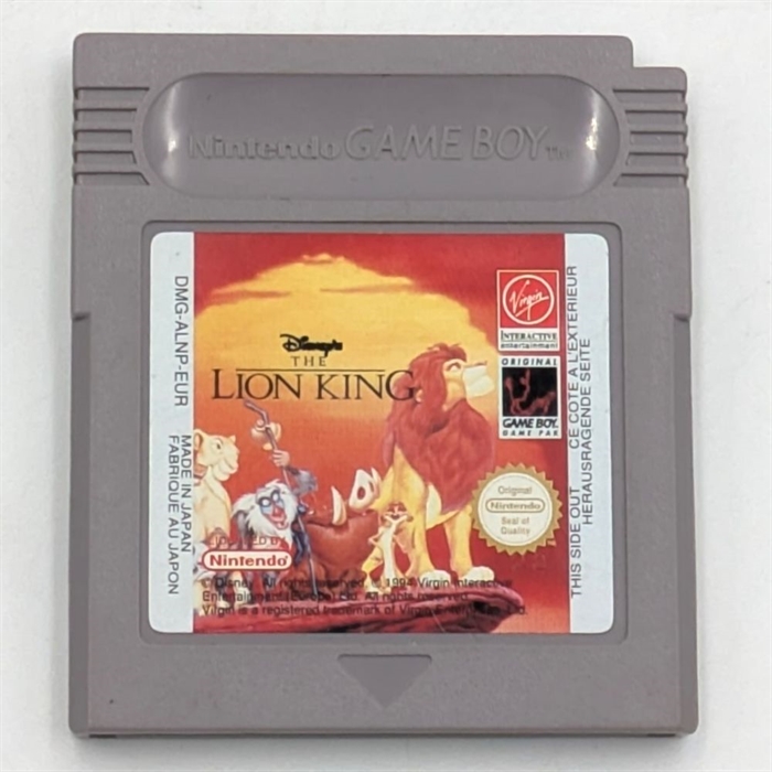 The Lion King - Cartridge - (EUR) - Gameboy Original (B Grade) (Used)