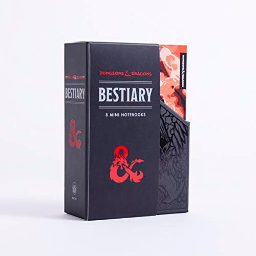 DnD - Bestiary Mini Notebooks (8 stk)