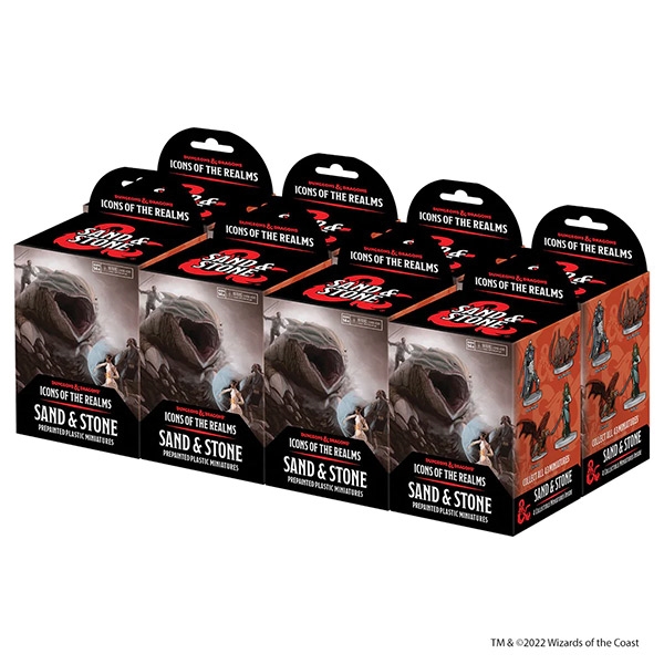 DnD - Fangs and Talons Booster Brick - Icons of the Realms DnD Figurer