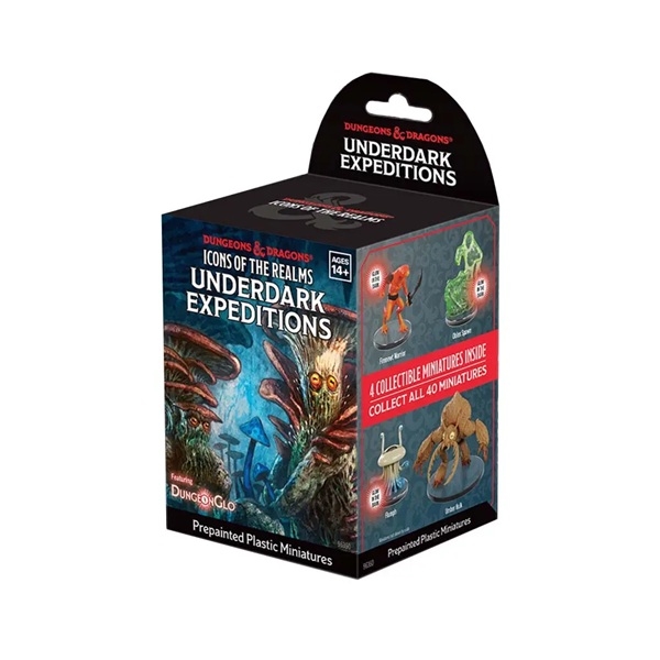 DnD - Return of the Dragons Booster  Brick Display - Icons of the Realms DnD Miniatures