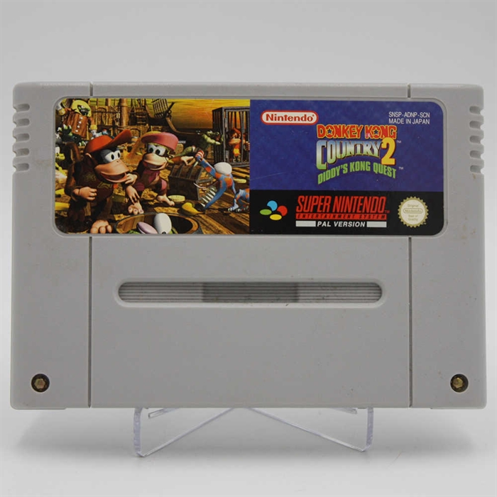 Donkey Kong Country 2: Diddy\'s Kong Quest - SNES - Cartridge - (SCN) (ENG) (B Grade) (Used)