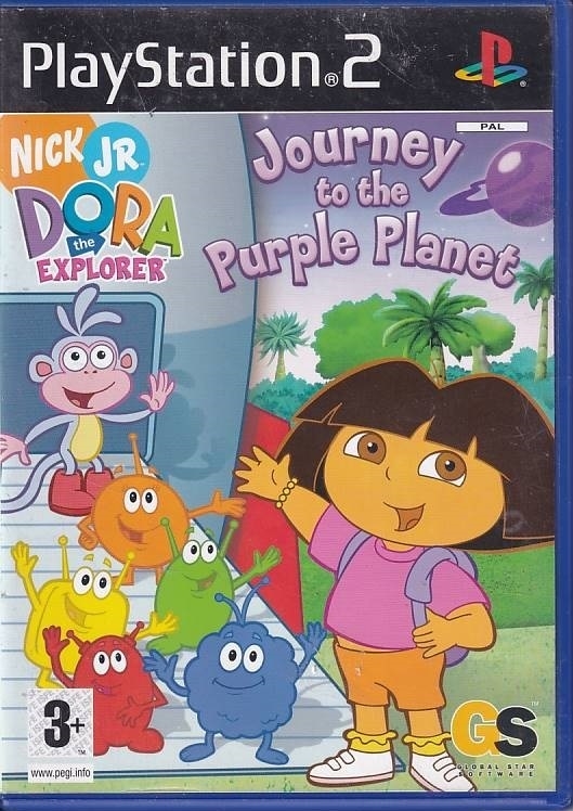 Dora the Explorer Journey to the Purple Planet - PS2 (B Grade) (Genbrug) (eng)