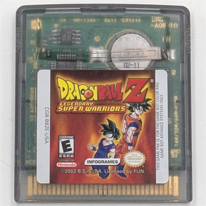 Dragon Ball Z Legendary Super Warriors - Cartridge - (USA) - GameBoy Color Game (B Grade) (Used) (ENG)