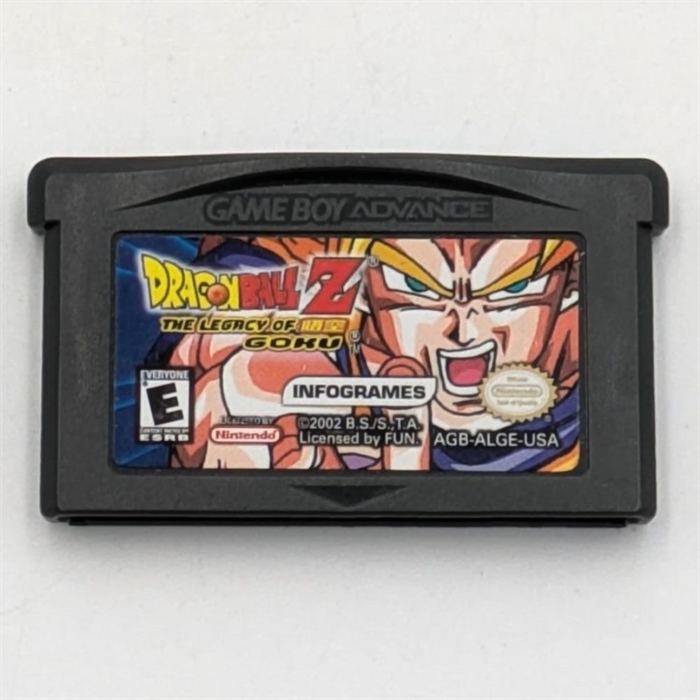 Dragon Ball Z the Legacy of Goku - (USA) - GameBoy Advance game (ENG) (B Grade) (Used)