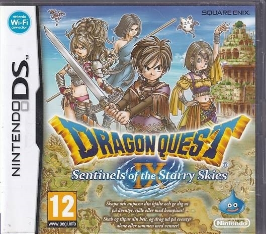 Dragon Quest IX Sentinels of the Starry Skies - Nintendo DS (A Grade) (Used) (eng)