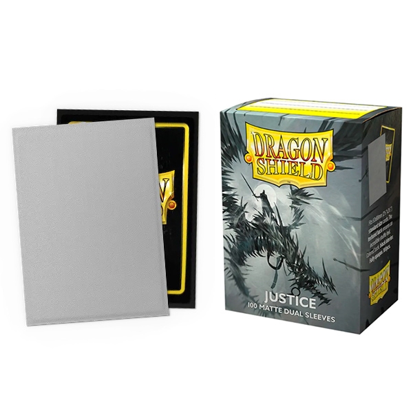 Dragon Shield - Matte Dual Glacier Sleeves - Standard Sleeves (100 stk) - Plastiklommer