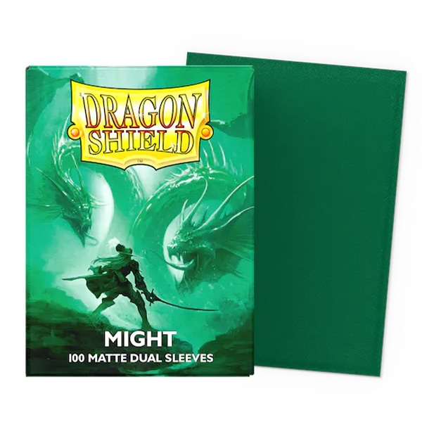 Dragon Shield - Matte Dual Might Sleeves - Standard Sleeves (100 pcs)