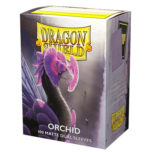 Dragon Shield - Matte Dual Orchid Sleeves - Standard Sleeves (100 stk) - Plastiklommer