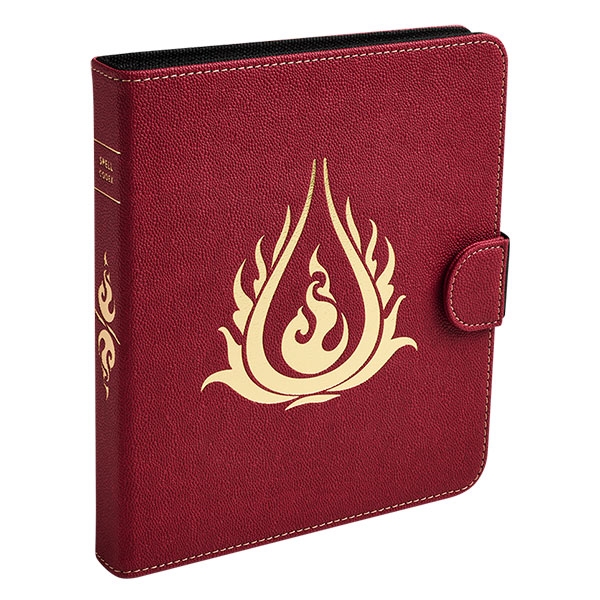 Dragon Shield - Spell Codex - Blood Red