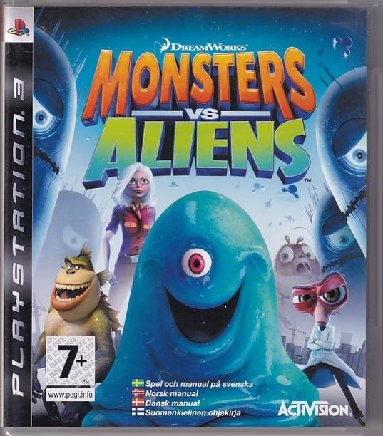Monsters Vs Aliens - PS3 (B Grade) (Gebraucht) (Eng)
