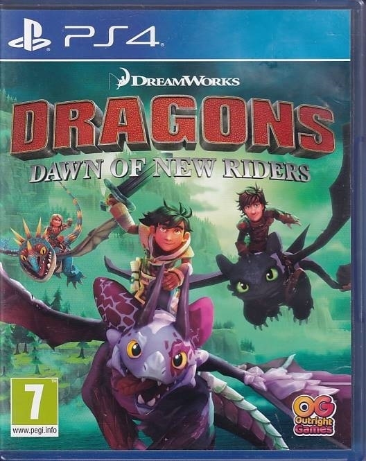 Dreamworks Dragons Dawn of New Riders - PS4 (A Grade) (Used) (Eng)