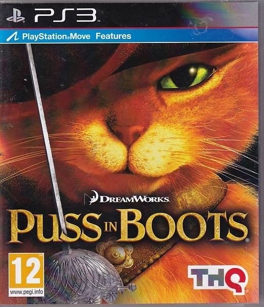 Dreamworks Puss In Boots - PS3 (B Grade) (Used) (Eng)