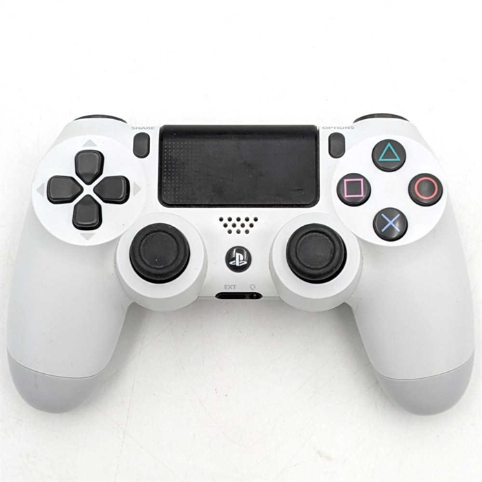 Dual Shock 4 Wireless Controller - Glacier white - PS4 Accessories (B Grade) (Used)