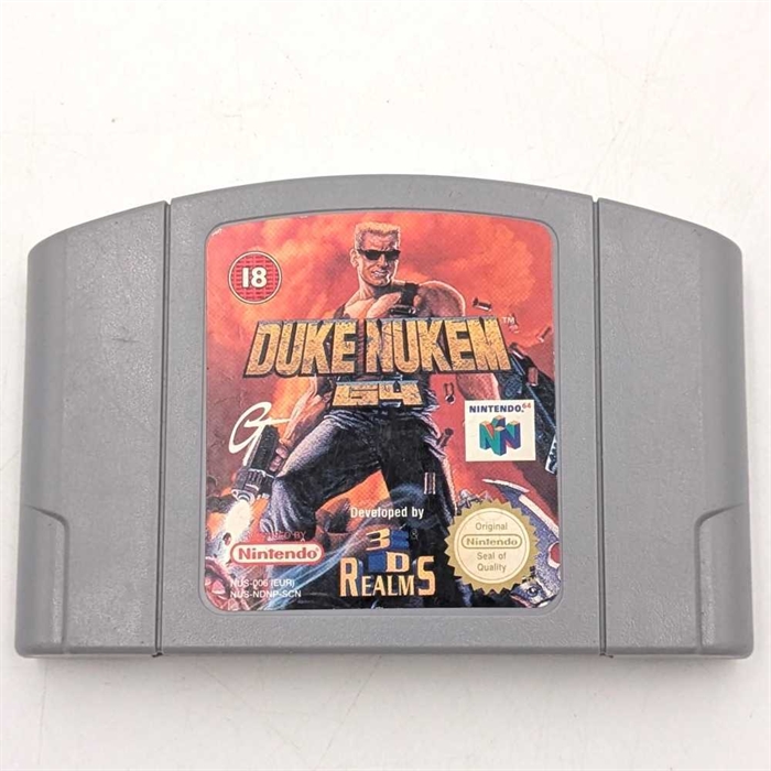 Duke Nukem 64 - Cartridge - Nintendo 64 (EUR) (A Grade) (Used)