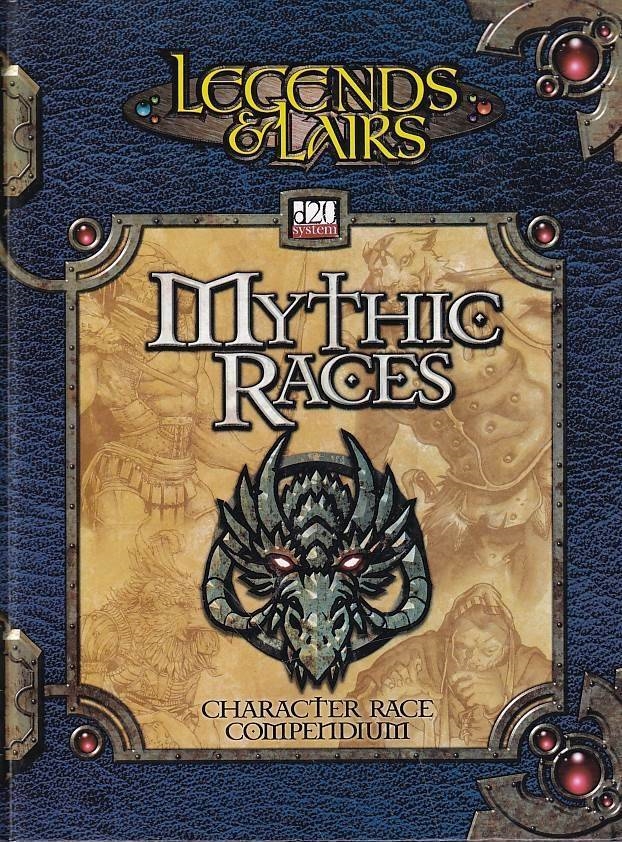 Dungeons & Dragons 3.0 - Legends & Lairs - Mythic Races (Genbrug)