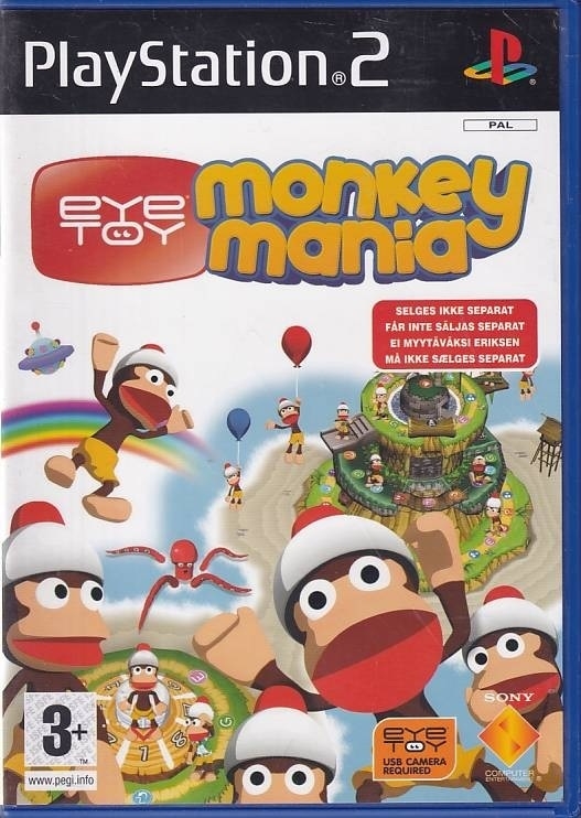 EyeToy Monkey Mania - PS2 (B Grade) (Used) (Eng)