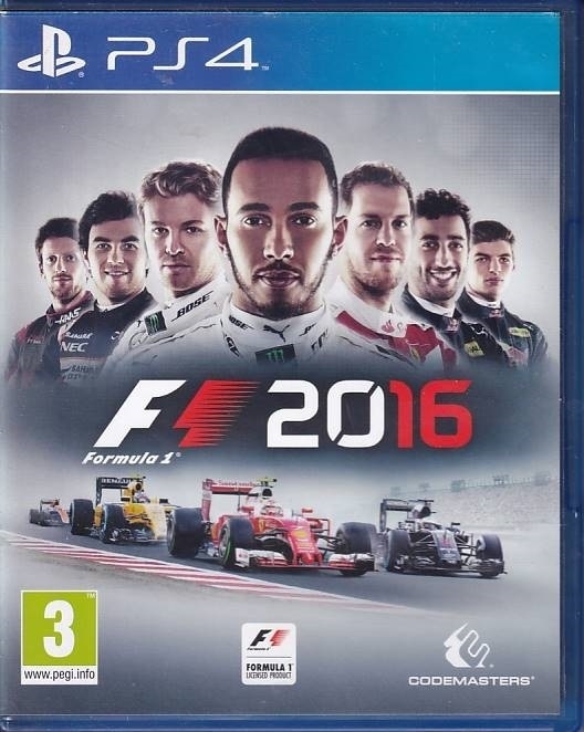 F1 2016 - PS4 (B Grade) (Gebraucht) (Eng)