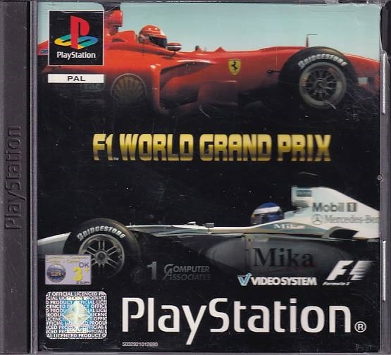 F1 World Grand Prix - Missing Manual - PS1 (B Grade) (Used) (Eng)
