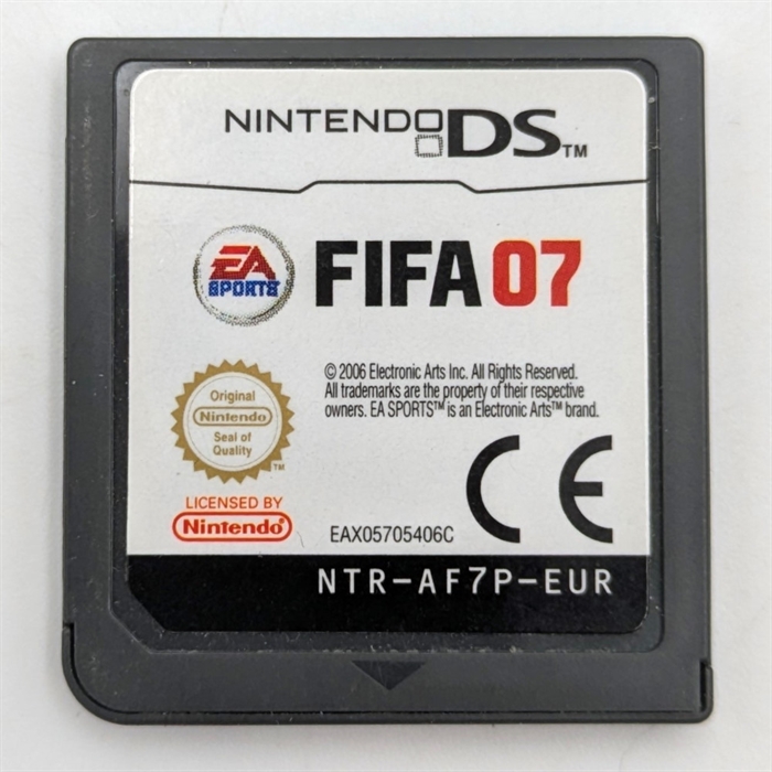 FIFA 07 - Cartridge - Nintendo DS (ENG) (A Grade) (Used)