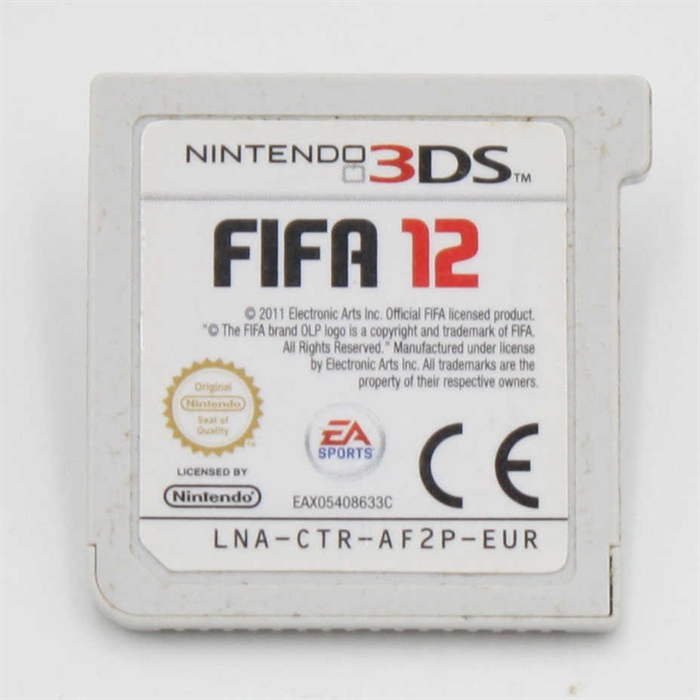 FIFA 12 - Cartridge - Nintendo 3DS (ENG) (A Grade) (Used)