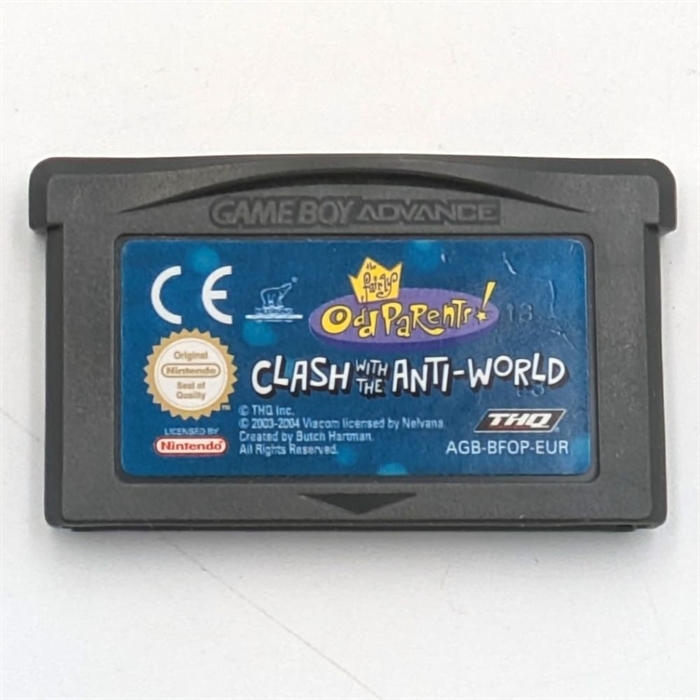 Fairly Odd Parents Clash with the Anti-World - GameBoy Advance game (ENG) (B Grade) (Used)