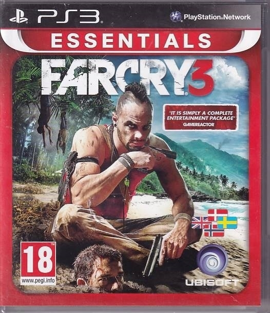 Far Cry 3 - Essentials - PS3 (B Grade) (Used) (Eng)
