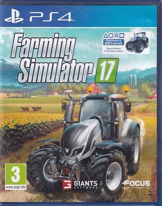 Farming Simulator 17 - PS4 (B-Grade) (Used) (eng)