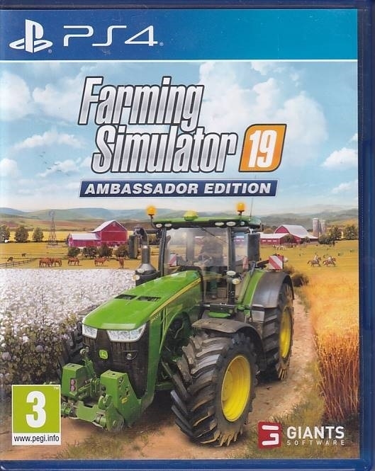 Farming Simulator 19 Ambassador Edition - PS4 (B Grade) (Gebraucht) (Eng)