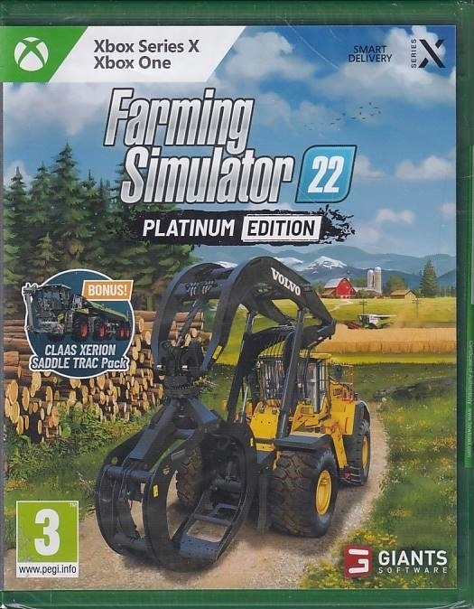 Farming Simulator 22 Platinum Edition - in Foil - XBOX Series X (AA Grade) (Used) (eng)