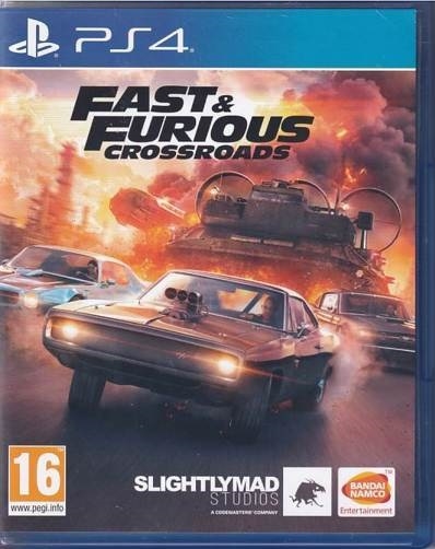 Fast & Furious - Crossroads  - PS4 - (A Grade) (Used) (Eng)