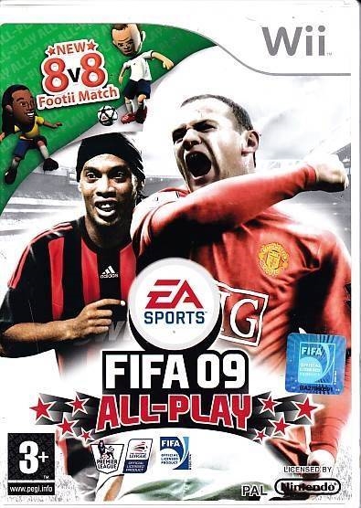 Fifa 09 All-Play - Nintendo Wii (B Grade) (Genbrug)