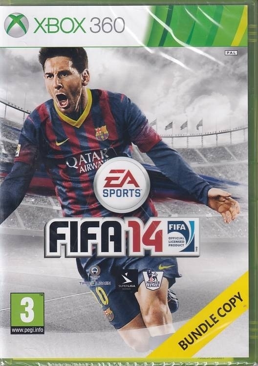 Fifa 14 - Bundle Copy - In foil - XBOX 360 (B Grade) (Used) (Eng)